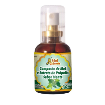 composto de mel e extrado de propolis